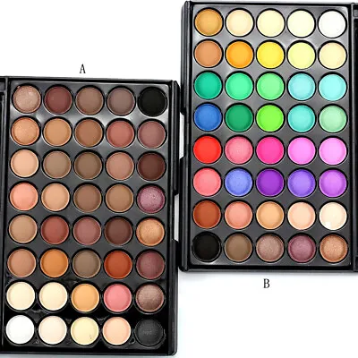 $17.40 • Buy 40 Colors Pro Makeup Eyeshadow Palette Lip Gloss Powder Blush Cosmetic Set Kit