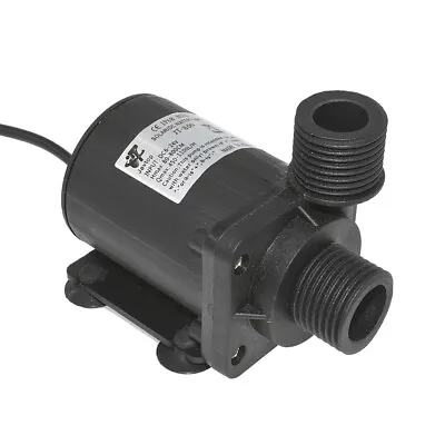 DC 12V 24V Hot Water Circulation Pump Solar Water Pump Brushless Motor 800L/H • $25.79