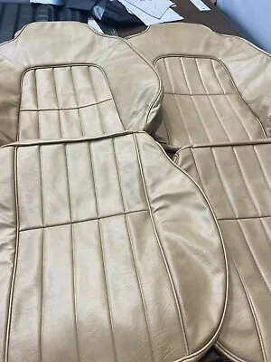 Holden Hz Sandman Front Seat Covers Chamois Ute Lining & 3 Lower Panels • $1050