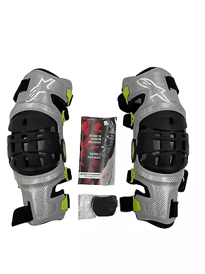 Alpinestars Bionic-7 Knee Braces Set Large - 6501319195L • $451.25