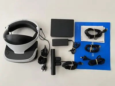 $199.50 • Buy Sony PlayStation 4 PS4 PS VR Virtual Reality Headset Camera Bundle V2 CUH-ZVR2