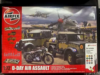 £20 • Buy Airfix D-Day Air Assault Diorama Model Kit Gift Set Scale 1:72 A50157A