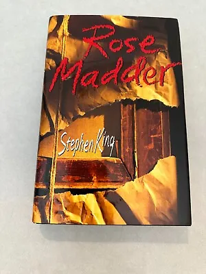 £647.01 • Buy Rose Madder Stephen King - Signed Inscribed 1st Edition/Printing
