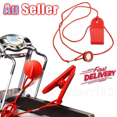 $9.52 • Buy Treadmill Safety Key Lock Running Machine Switch Security Magnetic Fitness MN