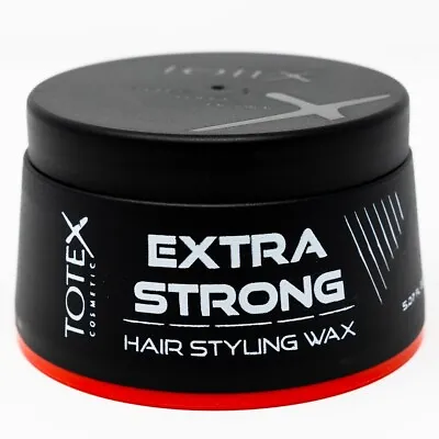 Totex Premium Hair Styling Wax Edge Control Waves Wax Extra Strong Red 150 Ml • £6.49