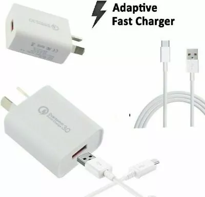 For Raspberry Pi 4 3 2 1 Qualcomm 3.0 Certified Quick Charge Fast Wall Charger • $11.95
