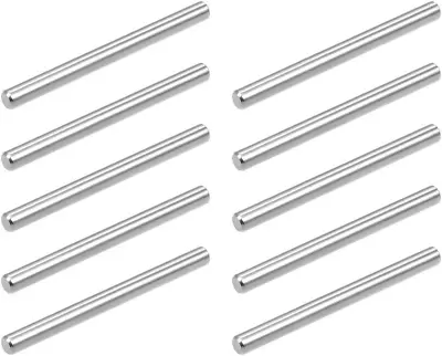 Uxcell 10Pcs 5Mm X 60Mm Dowel Pin 304 Stainless Steel Pegs Support Shelves Silve • $13.67