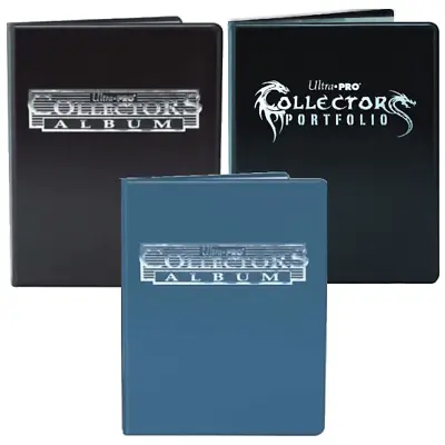 Ultra Pro 4 Or 9 Pocket Collectors Album Binder Black Blue Card Folder Portfolio • £6.39