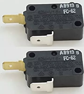 5304512529 NORMALLY CLOSED MICROWAVE DOOR SWITCH Compatible Part 2 Pack • $14.25