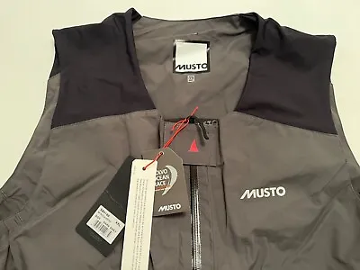 Sailing Trousers BR1 Race MIDDLE LAYER SALOPETTE  Men's Musto Size XXL Dark Grey • £189.99