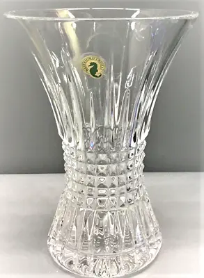 Waterford Lismore Diamond 8  Vase Boxed With Tags #156514 • $276