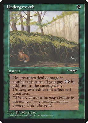 Undergrowth | MtG Magic Alliances | English | Near Mint-Mint (NM-M) • $1.19