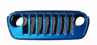 2018-2023 Jeep Wrangler Gladiator Rubicon JL JT OEM Front Grille Hydro Blue • $499