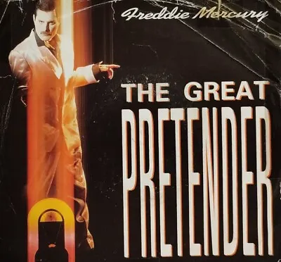 Freddie Mercury-The Great Pretender Vinyl 7  Single.1987 Parlophone R 6151. • $4.96