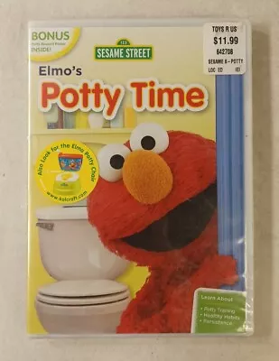 Sesame Street Elmo's Potty Time - DVD NEW SEALED  • $11.99