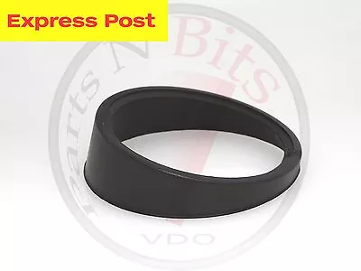 VDO 52mm BLACK SOFT PLASTIC ANGLED SPACER RING TO SUIT SINGLE GAUGE • $12