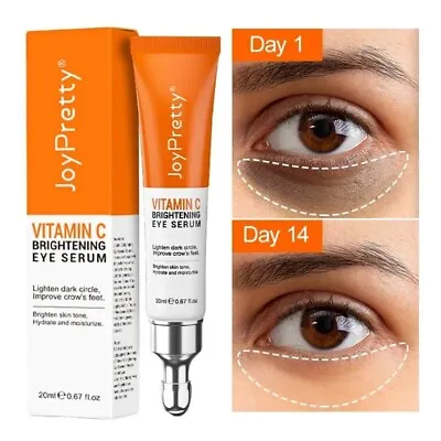 £4.99 • Buy Vitamin C Serum Eye Cream Remove Bags Dark Circles Lift Brightening Anti Aging