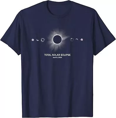 Solar Eclipse 2024 Total Eclipse Cool Lover Unisex T-Shirt • $19.99