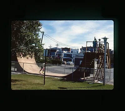 1970s Half Pipe Skateboard Ramp San Francisco 33mm Slide Transparency 1 • $45.31