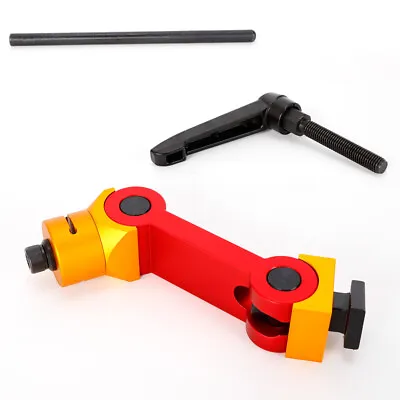 Adjustable Milling Machine Positioner Vise Stop Mill Work Stop Part Locator RED • $30.40