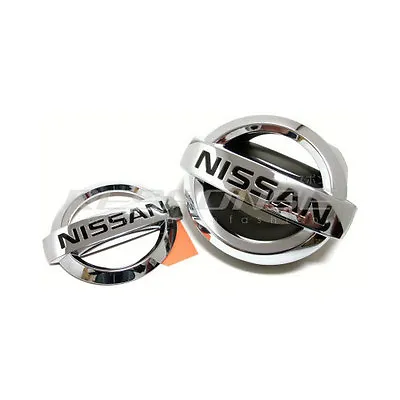 JDM Nissan 03-07 Infiniti G35 Coupe Skyline V35 Front & Rear NISSAN Emblems • $89.99