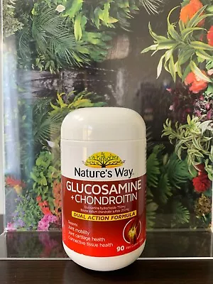 Nature's Way Glucosamine + Chondroitin; 90 Tablets Arthritis Relief • $26.40