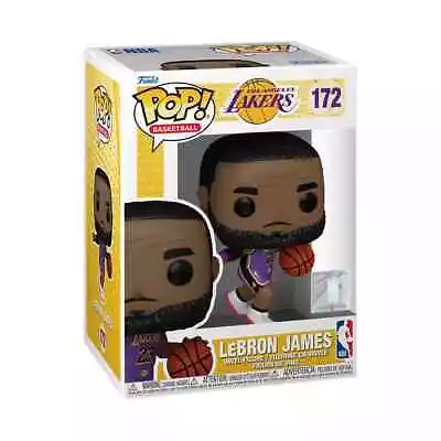 NBA LA Lakers LeBron James Funko Pop! Vinyl Figure #172 (Pre-Order) • $16.69