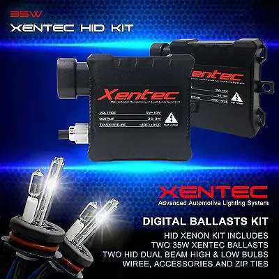 * XENTEC * Xenon HID Kit Conversion Dual Beam Halogen High & HID Low 9007 HB5 • $39.99