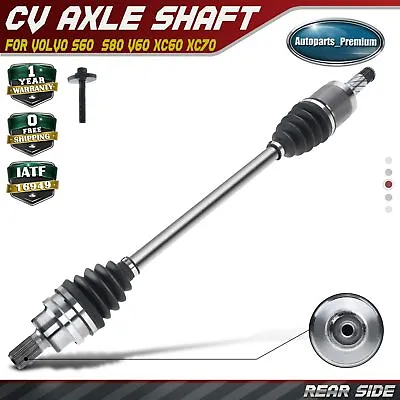 Rear L/R CV Axle Shaft Assembly For Volvo S60 2011-2016 S80 V60 XC60 XC70 AWD • $60.99