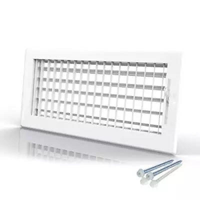 Adjustable Double Deflection HVAC Air Register-Supply Air Diffuser Air Vent R... • $48.47