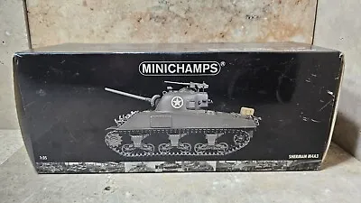 Minichamps 1:35 U.S. M4A3 Sherman Tank Northwest Europe 1944 No. 350040000 • $115