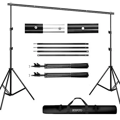 10ft Photo Video Studio Backdrop Background Support Stand For Screen Bag NIB • $27.49