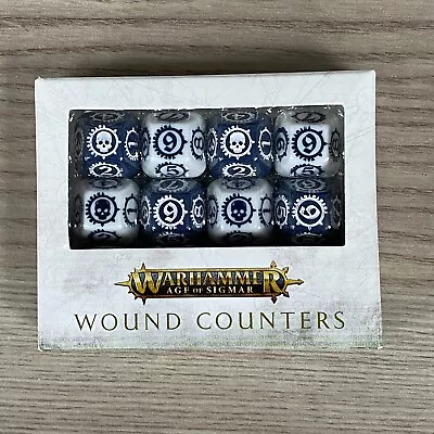 Wound Counters Dice Set Warhammer Age Of Sigmar Games Workshop Aos Fantasy • £14.95