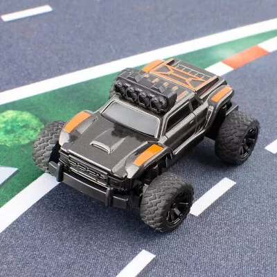 RC 1/76 Micro TRUCK Off-Road  W/ LED Lights -BLACK- • $64.99