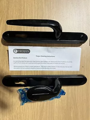 Trojan Sparta 92PZ UPVC/Composite Door Handles Lever/Pad 210mm Screw Centres • £5.95