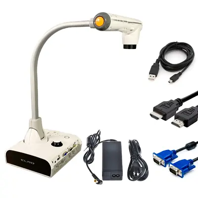 Elmo TT-12 Interactive Document Camera Good Shape 12x Optical Zoom HDMI W/Bundle • $72