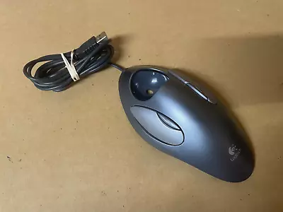 Logitech Marble Mouse T-BC21 Wired USB Trackball Mouse - NO TRACKBALL Working • $32