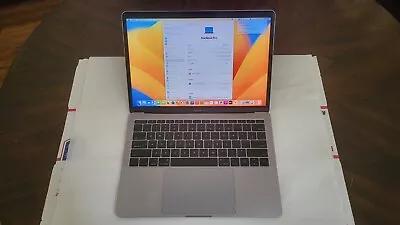 MacBook Pro Retina 13 Inch A1708 Mid 2017 Intel I5 2.3GHz 8GB RAM 256GB SSD GREY • $13.50