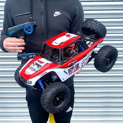 RADIO REMOTE CONTROL RC CAR/BUGGY VERY FAST 1:10th READY TO RUN 2.4G OUTLAW • £169.99