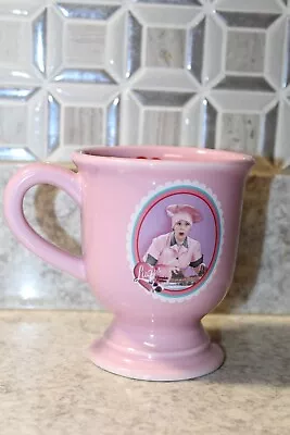 I Love Lucy Pink Ceramic Coffee Cup Mug Lucys Chocolate Factory • $14.99