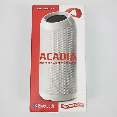 Merkury Acadia Portable Wireless Speaker (MI-S065B-199) Bluetooth Micro SD USB • $21.99