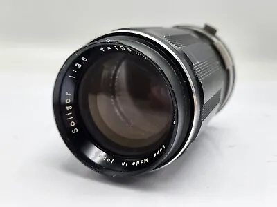 Soligor Miranda 135mm F3.5 Bayonet Mount Prime Lens SLR/Mirrorless Cameras READ • $13.49