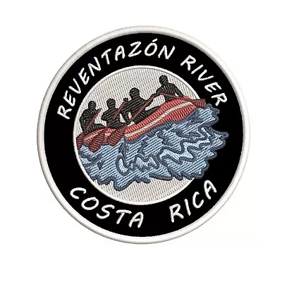 Reventazon River Costa Rico Embroidered Iron-On  Sew-On Patch Vacation Souvenir • $4.95