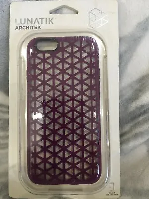 $8.99 • Buy Lunatik ARCHITEK Shock Absorbing Protective Case For IPhone 6S,6 Purple NEW