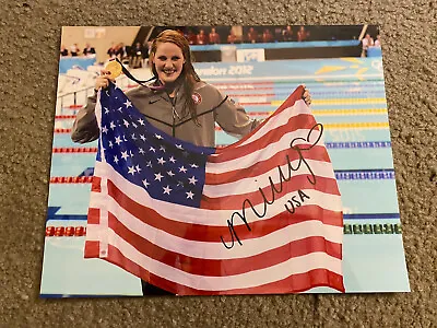 Missy Franklin Signed-Autographed 8x10 Gold Medal Photo • $100