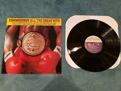 The Commodores All Time Greats Lp Motown • $7.99