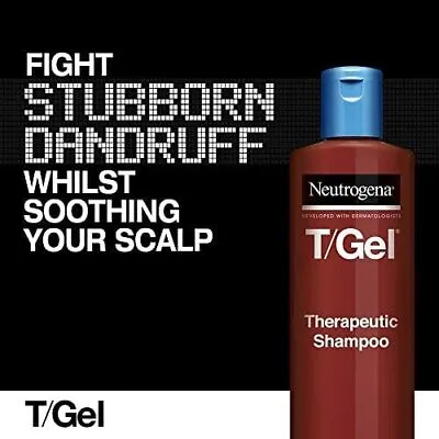 Neutrogena T/Gel Therapeutic Shampoo Treatment For Itchy Scalp And Anti Dandruff • £11.99