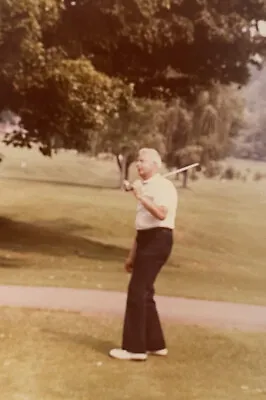 Vintage Original Photo Type 1 Joe DiMaggio Playing Golf  Nice Image • $22.22