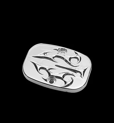 Rear Master Cylinder Cover For Harley Davidson: Ace’s Wild Edition Dyna CHROME • $35.99