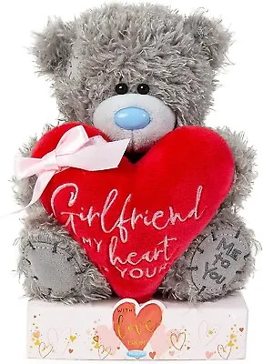 Me To You 7  Girlfriend Red Plush Heart Bear Tatty Teddy • £14.99